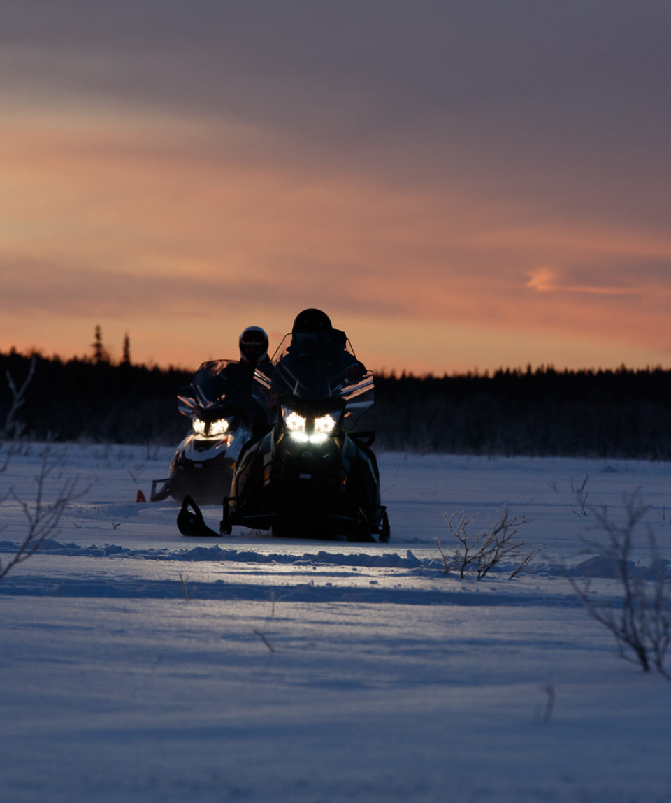 snowmobile Safari in Rovaniemi