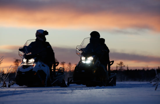 Snowmobile Safari in Rovaniemi